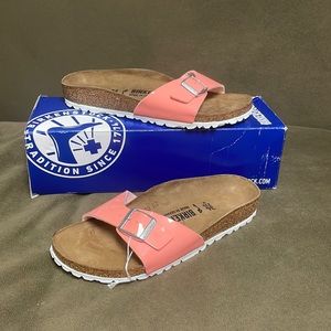 birkenstock madrid peach
